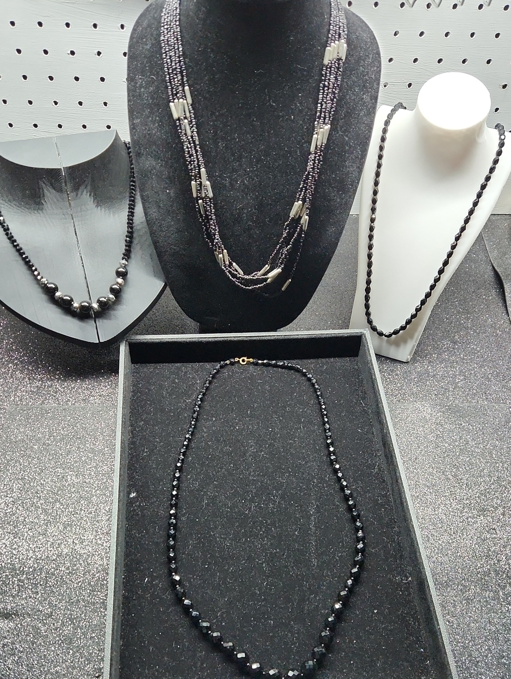 Black Themed Necklace Bundle